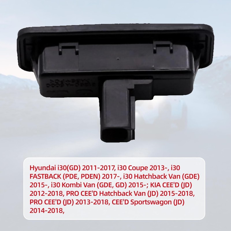 Alrens 81260A5000 81260-A5000 Tailgate Door Handle for Tailgate Release Switch