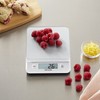 Taylor Glass Top Food Scale with Touch Control Buttons, 11