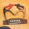 Guitar Capo with Pick Holder Zinc Alloy Acoustic Guitar Tone