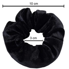 Evergreen Labs Secret Scrunchies Hair Scrunchies with Money Hideaway and Hidden Safe - Travel Gadgets for Women, Secret Hiding Place for Valuables, Hair Tie Pouch with Zip, Pack of 3