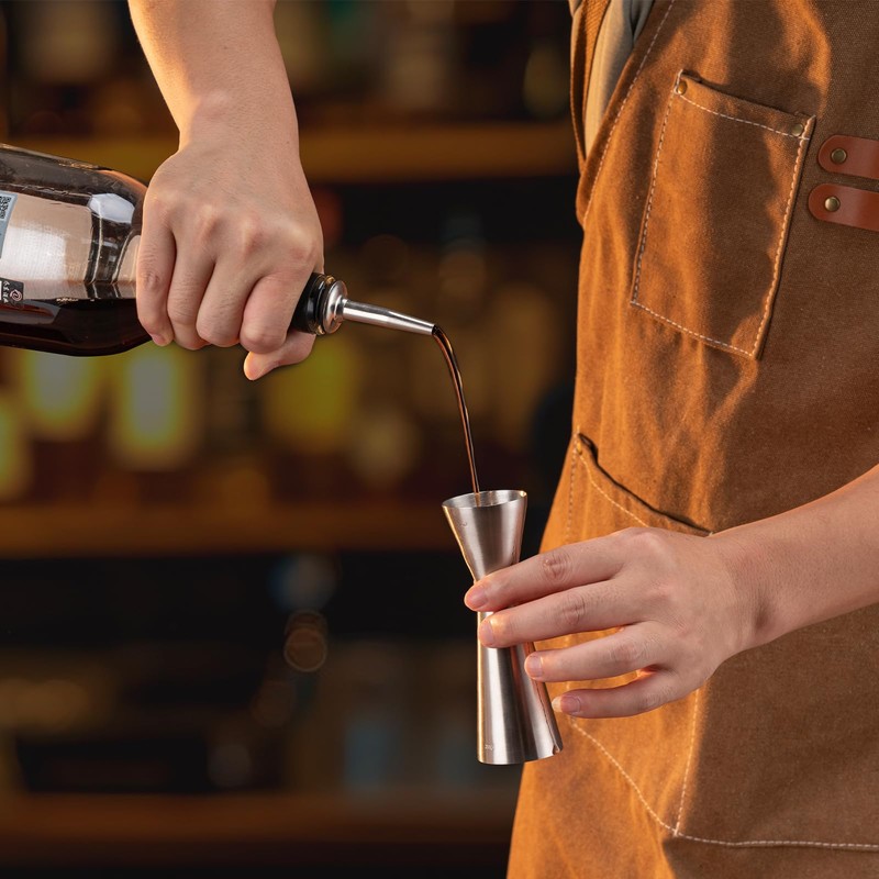 Briout Jigger for Bartending, Double Cocktail Jigger Japanese Premium 304