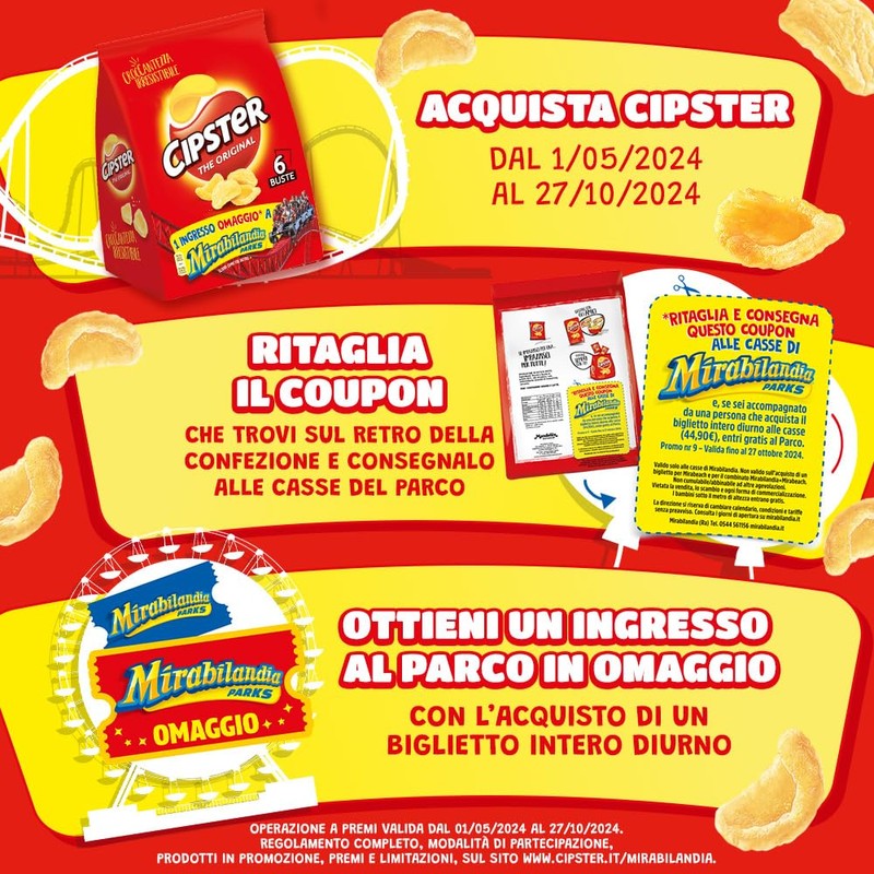 Saiwa Cipster Crisps Multi-Pack 6 x 22g