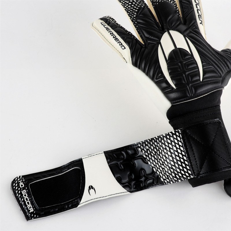 HO Soccer Guerrero Pro Justice RN Torwarthandschuhe, Uni, Erwachsene, Schwarz/Weiß,