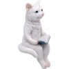 Keystone Figurine Cat with Book, One Size Fits Most, SITTING