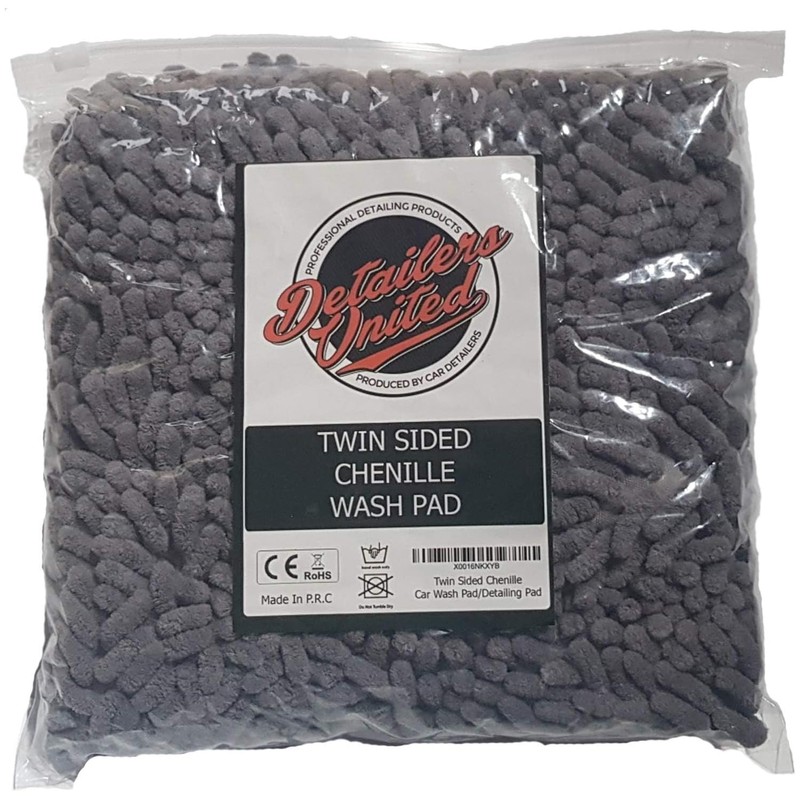 Microfibre Car Wash Pad – Chenille Sponge for Cleaning &