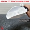 Chef Craft Plastic Scoop, White