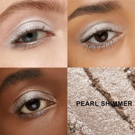 FV Shimmer Creme Lidschatten Stick - Hochpigmentiert, Faltenfrei, Langanhaltend, Wasserfest mit Schimmer-Effekt, Pearl Shimmer