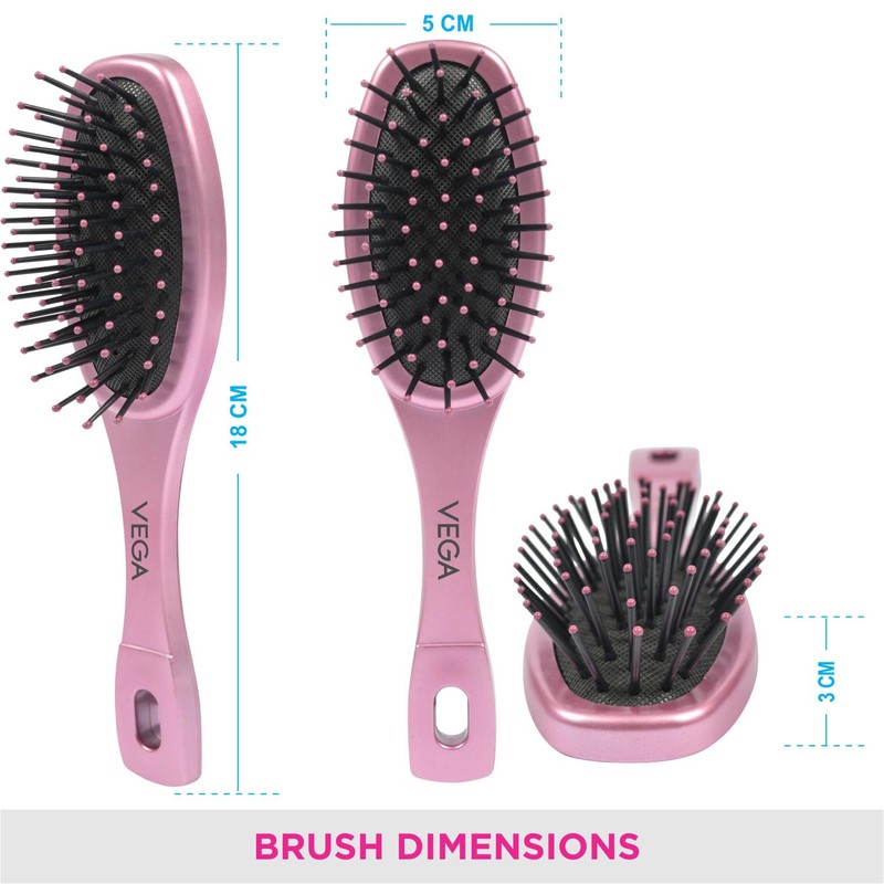Vega Mini Flat Hair Brush