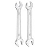 HARFINGTON 2pcs Double Open End Wrenches 8mm x 10mm Metric