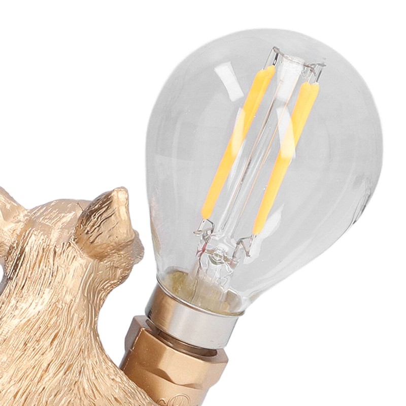 Modern Resin Mouse Lamp E12 Creative Desktop Decoration Animal Lamp