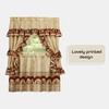 Achim Home Furnishings Sunflower Cottage Set, 36-Inch, Antique