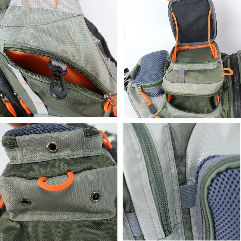Kylebooker Fly Fishing Vest Pack Adjustable Size for Men and