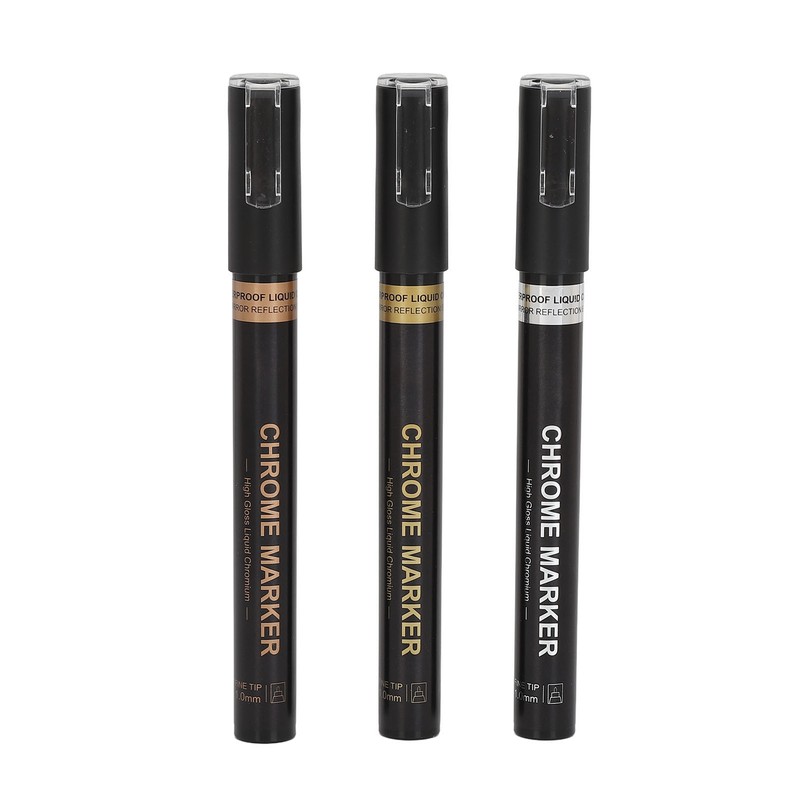3pcs Nail Art Graffiti Pen Portable Quick Dry Nail Drawing