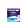 Always Discreet for Sensitive Bladder Plus Long Size 4, 10pcs