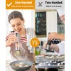 Rechargeable Electric Salt and Pepper Grinder Set - Extra Large