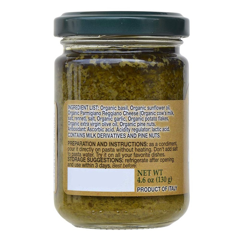 Mantova Organic Pesto Genovese (Pack of 4)