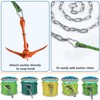 3/8 Inch 50 FT Anchor Rope, Boat Anchor Rope Solid