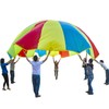 Sonyabecca Parachute, Play Parachute 24ft with 16 Handles for Kids