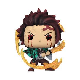Funko POP Animation: DS - Tanjiro Kamado - (Sun Breathing) - Demon Slayer - Collectable Vinyl Figure - Gift Idea - Official Merchandise - for Kids & Adults - Anime Fans - Model Figure for Collectors