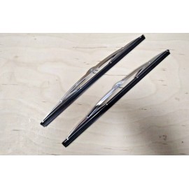 HC Wiper Blade Set for Mercedes W108 W109 W111 W114 W115 Stainless polished