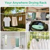 10m Clothes Lines, Portable Washing Line Extra Strong & Water
