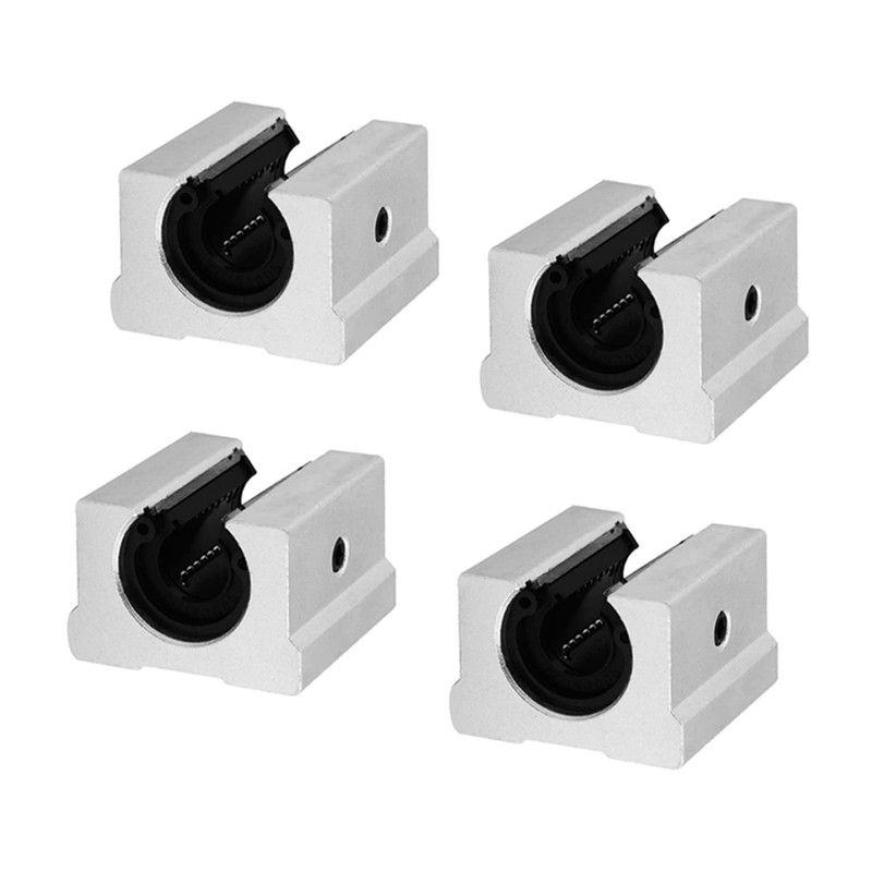 GUWANJI 2Pcs SBR20-1200mm Slide Linear Rail with 4Pcs SBR20UU Square