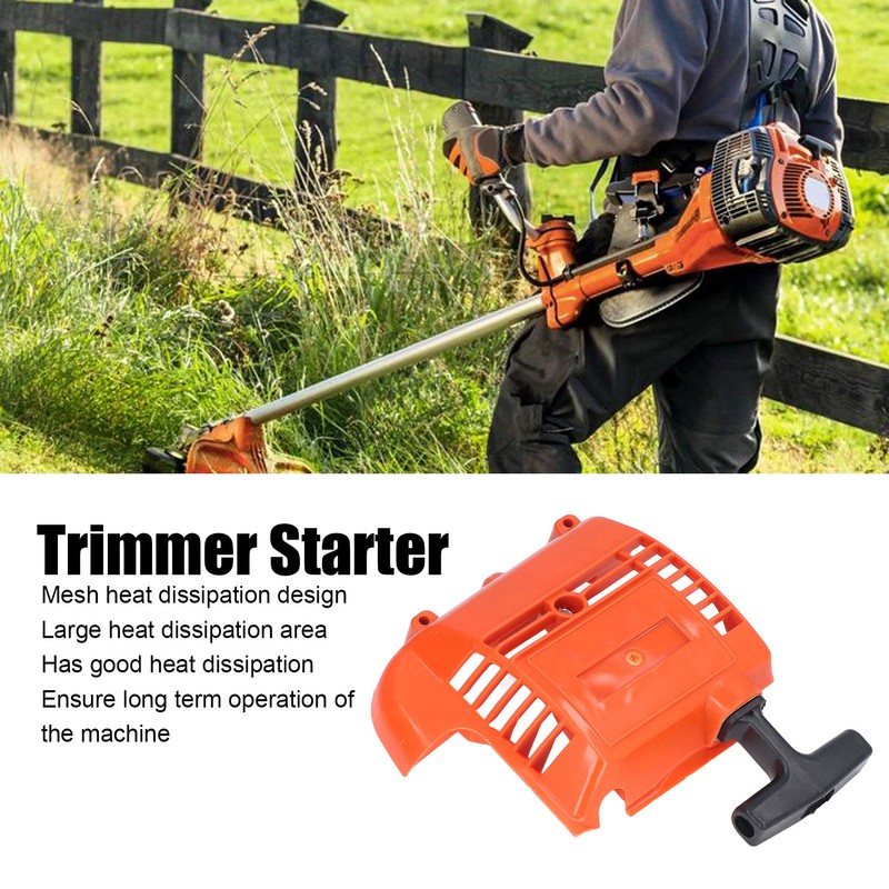 Trimmer Starter Good Heat Dissipation ABS Trimmer Pull Starter Assembly
