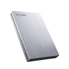 Icybox External USB 3.0 Enclosure for 2.5-Inch SATA HDDs/SSDs with Write Protection Switch - Anthracite