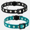 CollarDirect Cat Collar with Bell Floral Pattern 2 Pack Set