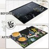Stove Top Covers for Electric Stove,Herbs and Wilds Flowers Stove