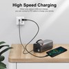 BORLTER CLAMP USB C to USB Adapters (2 Pack) with