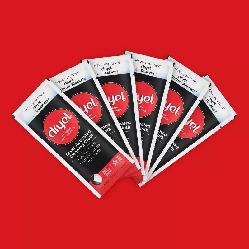 Dryel at Home Dry Cleaner Kit Steam Cleaning Safe for