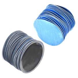 80PCS Rubber Tire Repair Patches, 58mm Car Round Rubber Tire Tyre Puncture Repair Cold Patch Tubeless Patches Puncture Fix for Motorcycles Cars