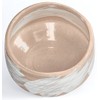 Original Japanese Matcha Bowl 500 ml, Handmade with Brush Design,