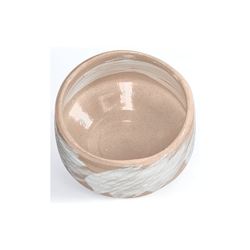 Original Japanese Matcha Bowl 500 ml, Handmade with Brush Design,