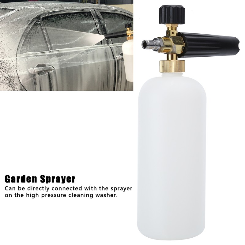 High Pressure Foam Sprayer Bottle Can Spraying Tool Garden Car