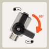 Bwintech 2 pieces 3/8 inch BSP female x male thread