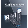 USB 3.0 Coupling Adapter, USB A Female to Female Converter,