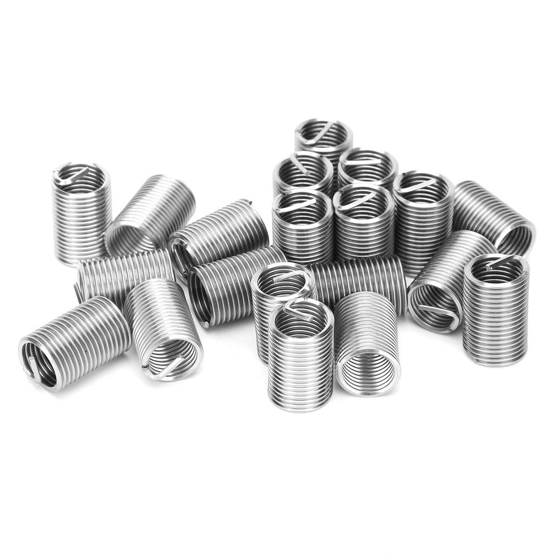 20-Piece Helicoil Thread Repair Insert, M12 x 1.5 Stainless Steel