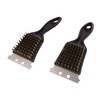 Captain Stag UZ-13218 Barbecue Brush, Net and Iron Plate Brush,