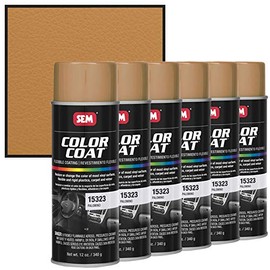 SEM Products 15323 Palomino Color Coat - 12 oz. (6)