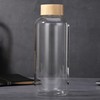 sunkey Sports Borosilicate Glass Water Bottle Wide Mouth 48 Oz