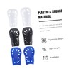 WOONEKY 3pairs Professional Soccer Shin Guards for Boys and Girls