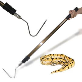 Wamlet 66" Snake Hook Reptile Catcher Stick Tongs Grabber Handling Tool for Rattlesnakes Python Copperhead Removal Catching