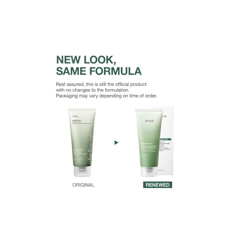 Anua Heartleaf Quercetinol Pore Deep Cleansing Foam, 150ml
