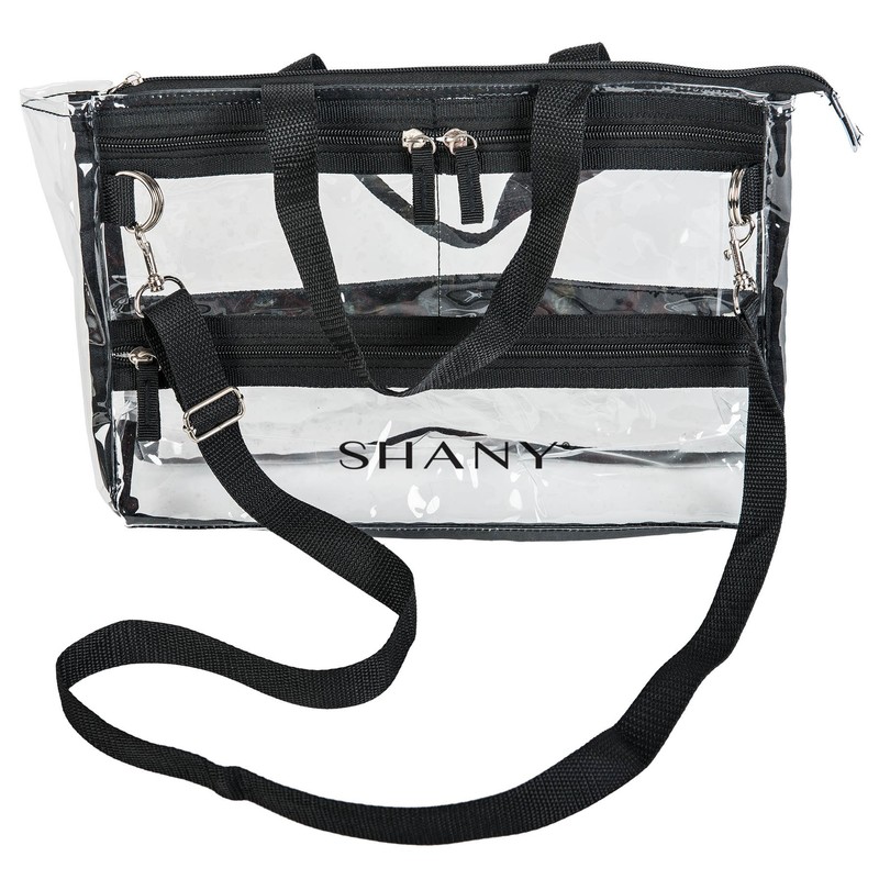 SHANY Clear Travel Makeup Bag - Cosmetics Organizer - SHANY