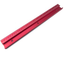 45 Type T Track Woodworking T-slot Miter Track Jig Aluminium Guide Rail Miter Track Stop for Router Table Workbench (400mm)