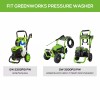 GreenWorks 12 Inch Pressure Washer Surface Cleaner for Driveways Patios