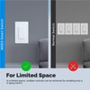 Swokely Matter WiFi Smart Light Switches, Netural Wire Required, 2.4GHz