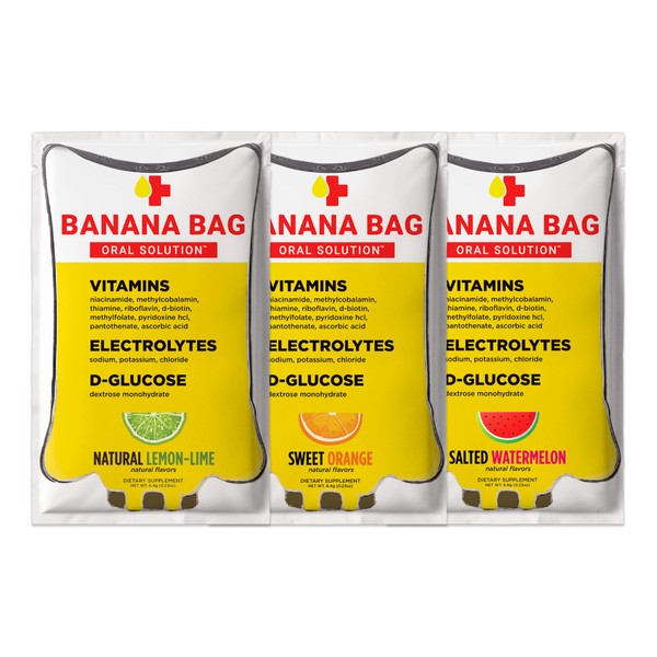 Banana Bag Oral Solution Banana Bag Oral Solution Packets Variety